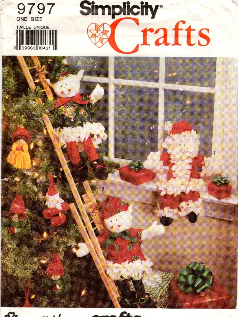 Simplicity Crats 9797 Christmas Vintage Uncut Pattern